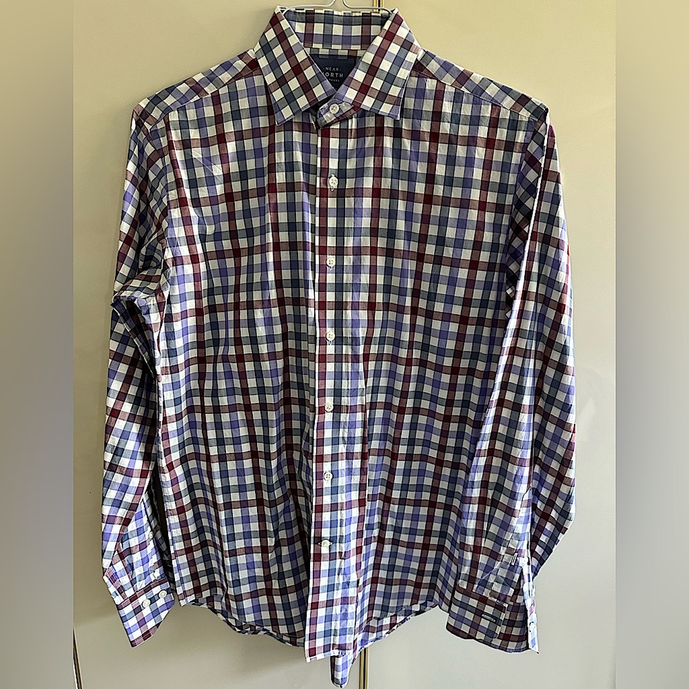 Near North Clothiers fitted shirt-Size 15 1/2